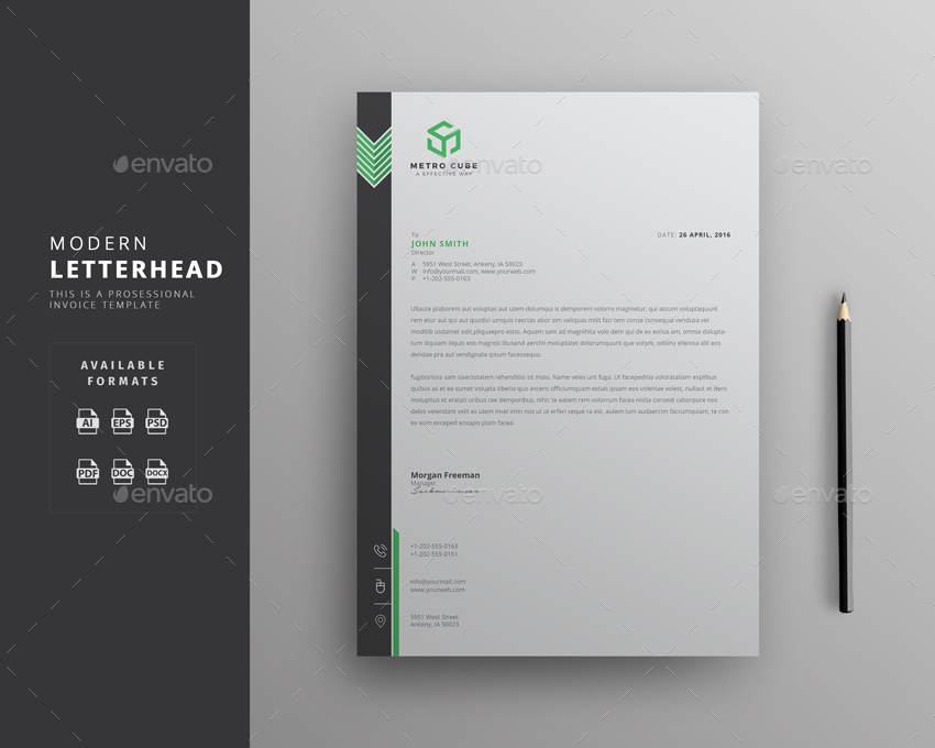 Letterhead by themedevisers  GraphicRiver